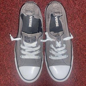 Womens Grey Converse Size 6/7
